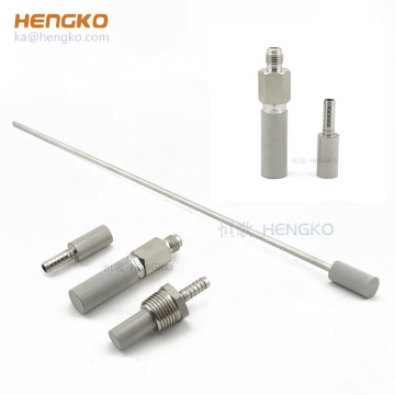 0,5 2 Mikron 1/4 &quot;1/8&quot; Barb Nano Blase Diffusor Ozon Belüftungsstein für das Hausbrauen